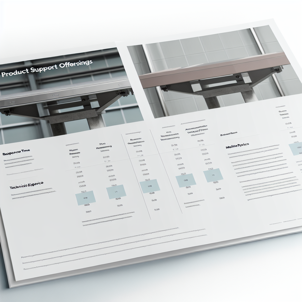 Product Support Comparison Table