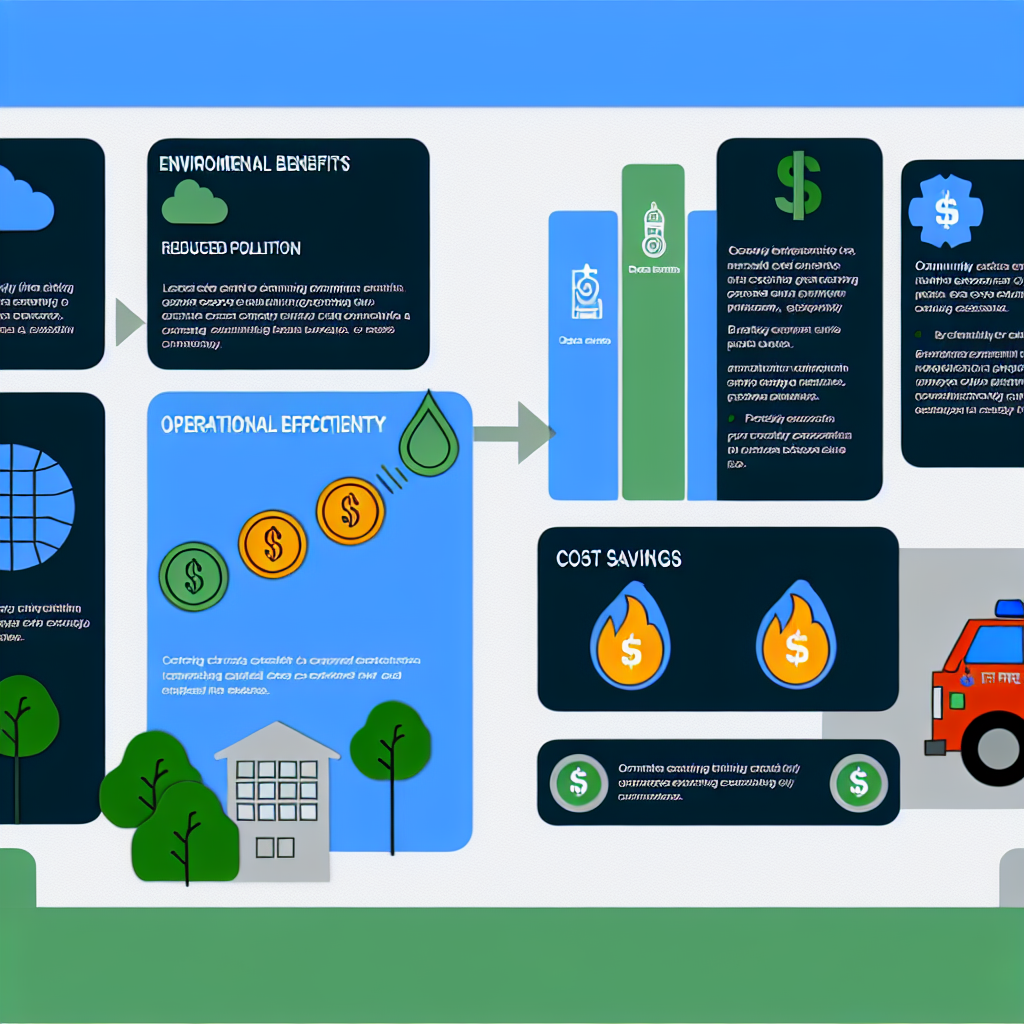 Benefits of Electric Fire Trucks Infographic