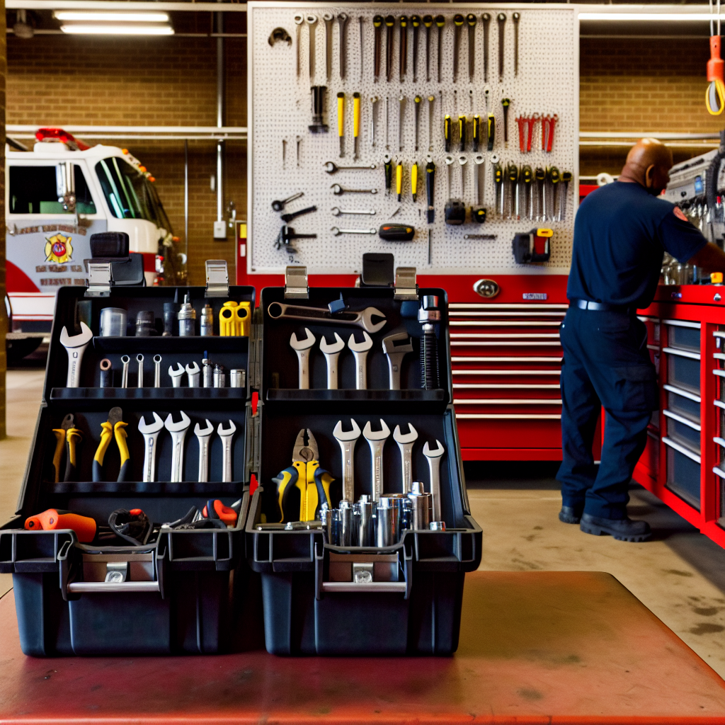 Fire truck maintenance tools