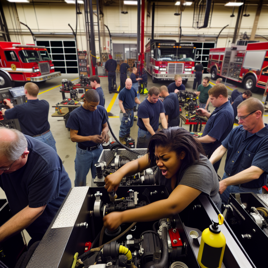 Hands-on Fire Truck Maintenance Training