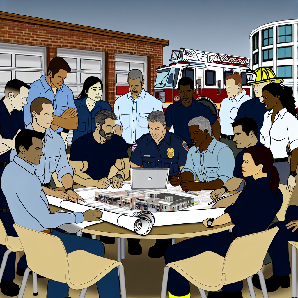 Firefighter Teamwork during Procurement
