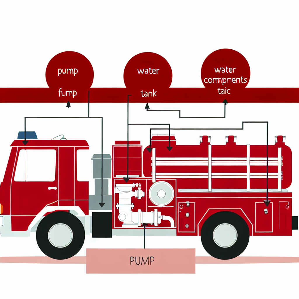 Layout of a Pumper Fire Truck