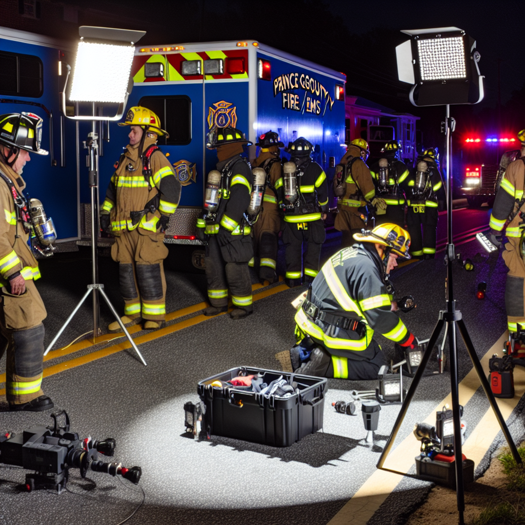 Advanced scene lighting systems in rescue operations