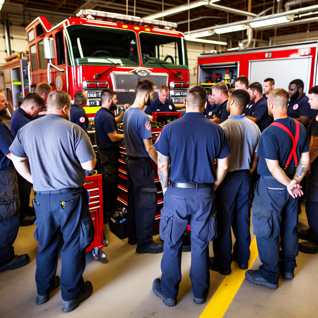 Technician Training Session