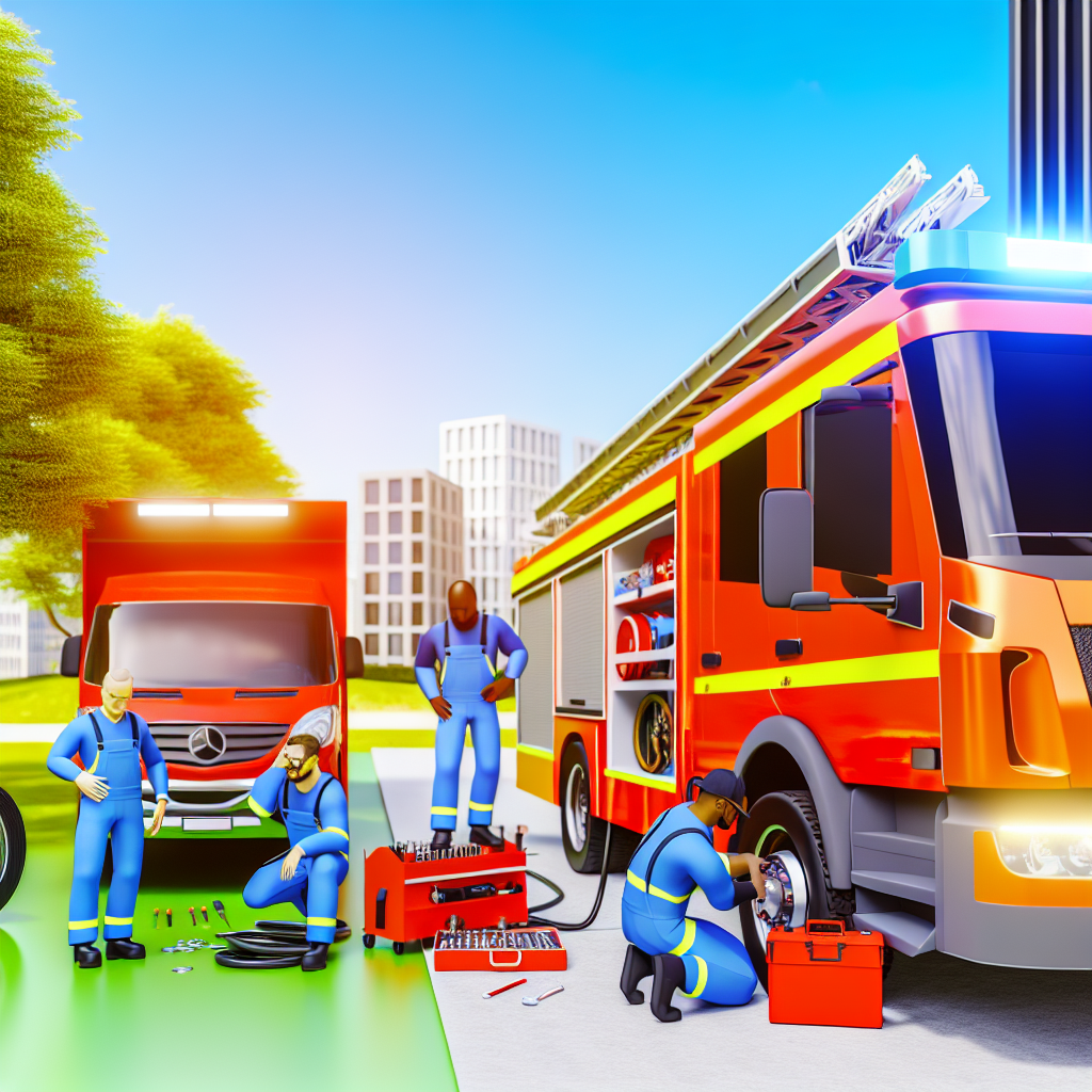 Mobile Service Vehicle in Action