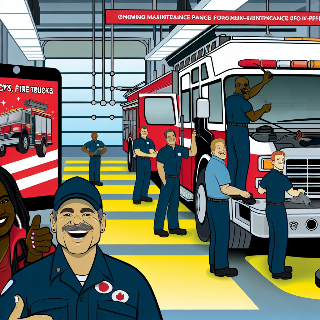 Ongoing maintenance program benefits for fire trucks