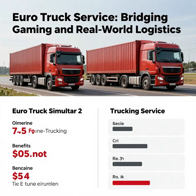 A captivating visual representation of gameplay in Euro Truck Simulator 2.