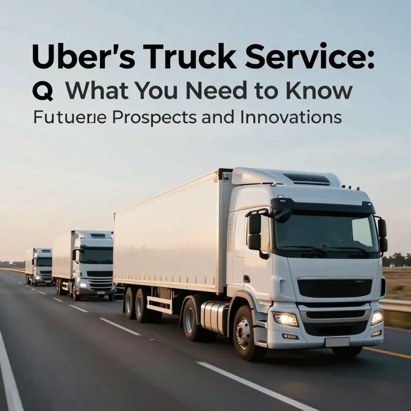 Uber’s current landscape in transportation: ride-hailing juxtaposed with trucking.