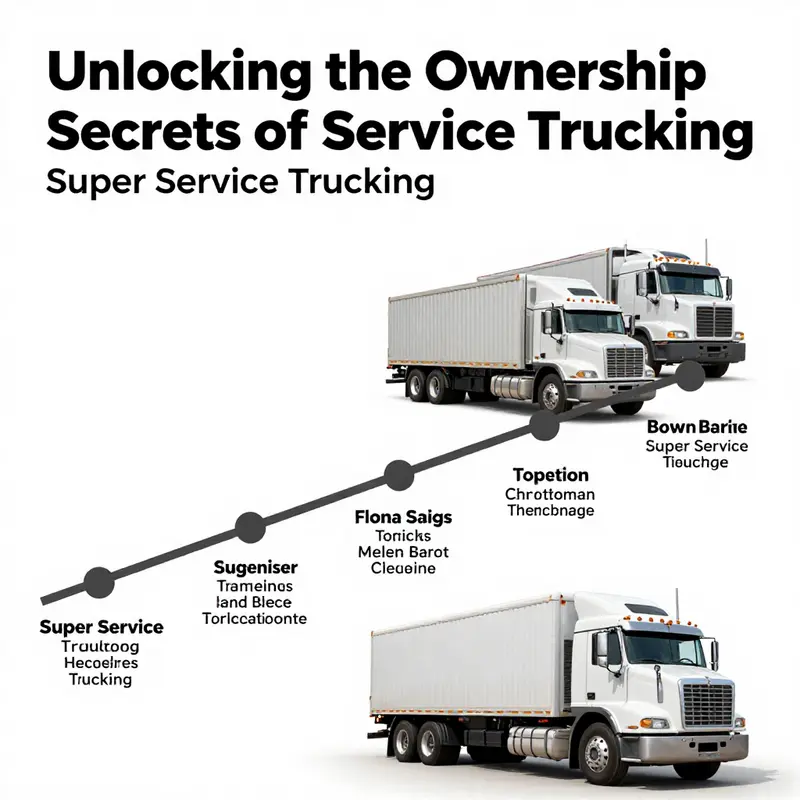 An illustrative chart presenting the ownership structure of Super Service Trucking, highlighting key stakeholders.