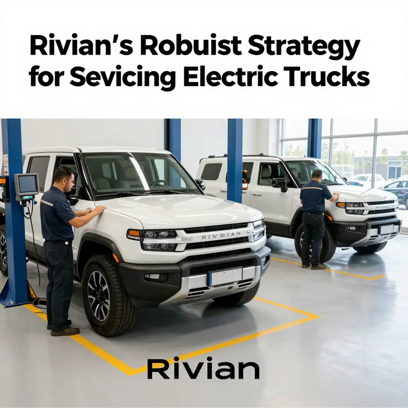 Rivian service centers are strategically located to provide dedicated support for electric trucks.