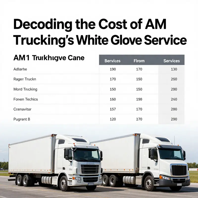 AM Trucking’s professional delivery hub readying for White Glove services.