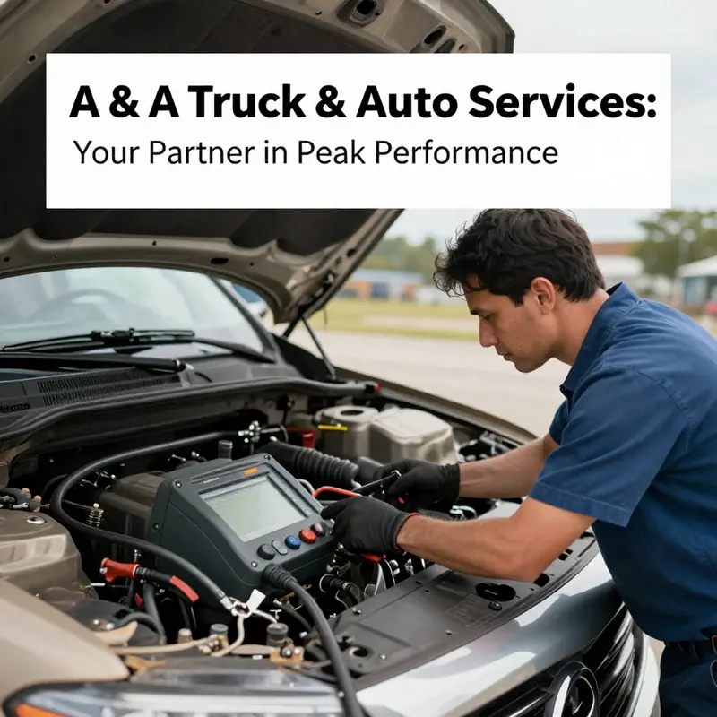 Overview of A & A Truck & Auto Services highlighting their state-of-the-art facility.