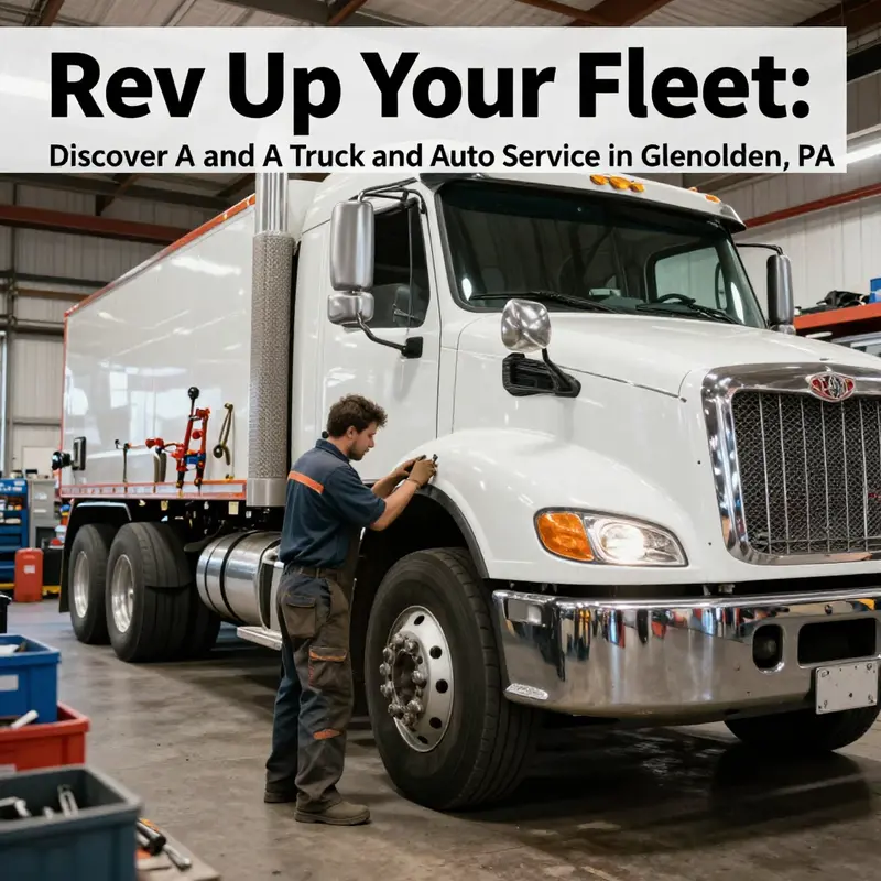 Expert mechanics providing comprehensive repair services for trucks and cars at A and A Truck and Auto Service.