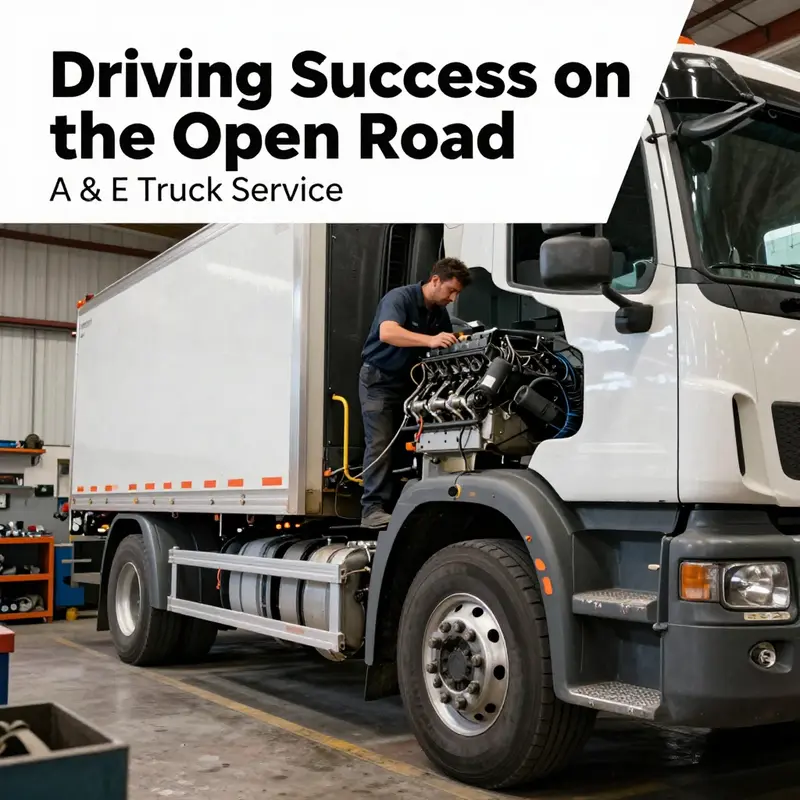 A & E Truck Service provides a wide array of maintenance and repair services for commercial trucks.