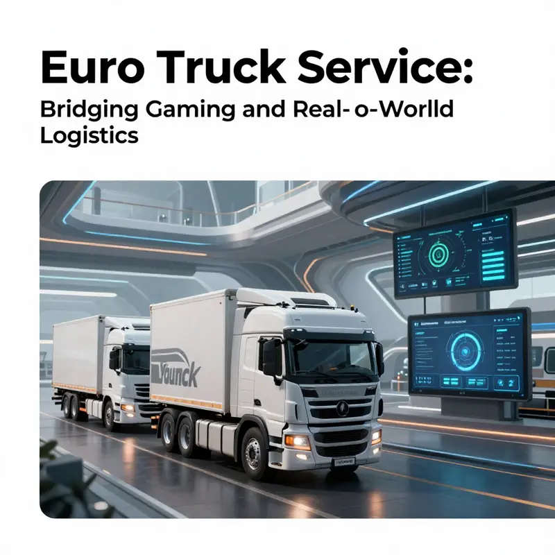 A captivating visual representation of gameplay in Euro Truck Simulator 2.