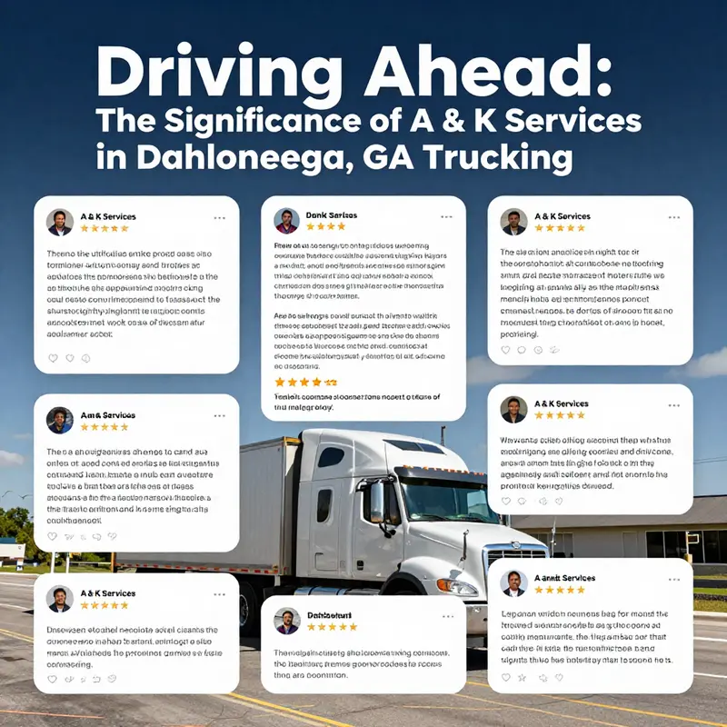 A snapshot of A & K Services in action, illustrating the bustling operations at their freight yard.