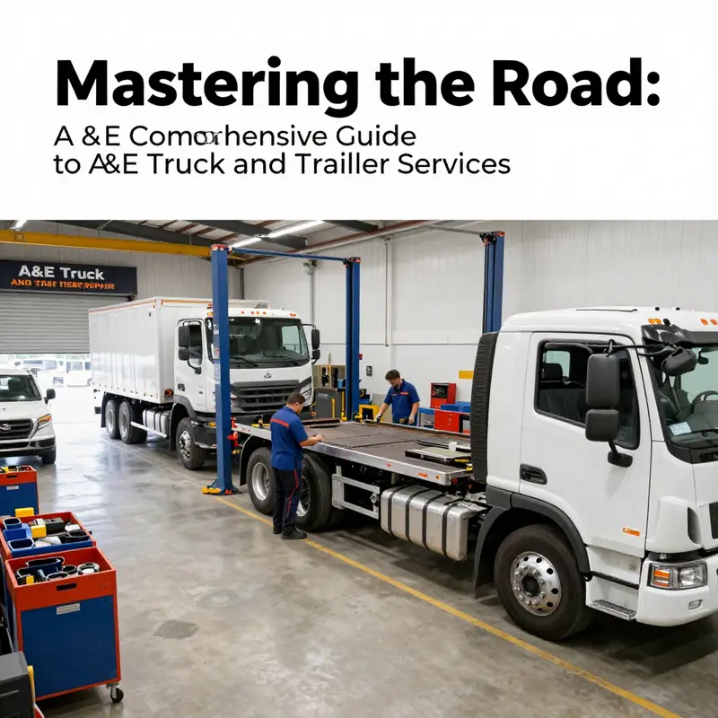 Technicians at A&E Truck and Trailer Repair ensuring optimal service and maintenance for trucks and trailers.