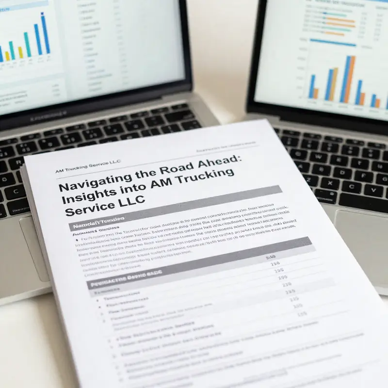 AM Trucking Service LLC’s bustling operations showcase the dedication of their drivers and staff.