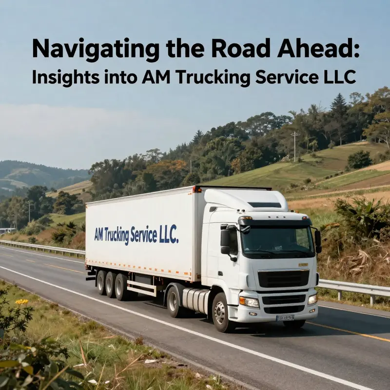 AM Trucking Service LLC’s bustling operations showcase the dedication of their drivers and staff.