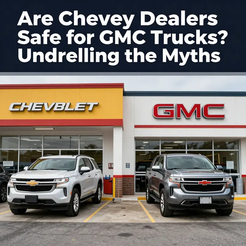 Chevy dealership where GMC trucks are not serviced.