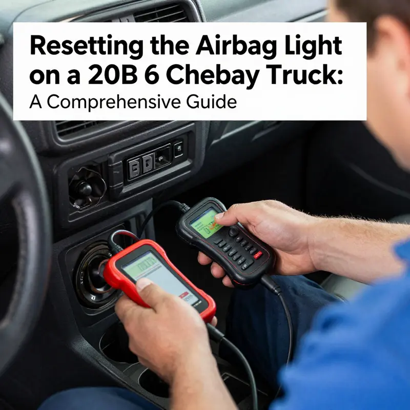 Diagnosing the airbag issue is the crucial first step before any reset.
