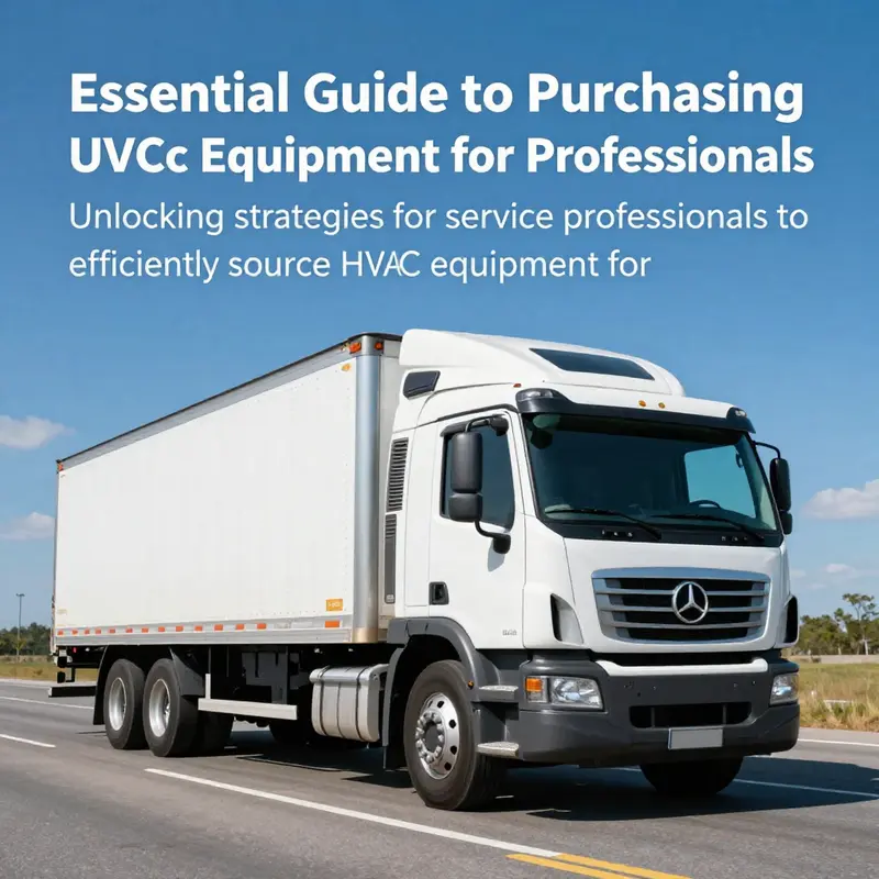 A truck driving on an open road, symbolizing the importance of HVAC systems for truck drivers and service professionals.