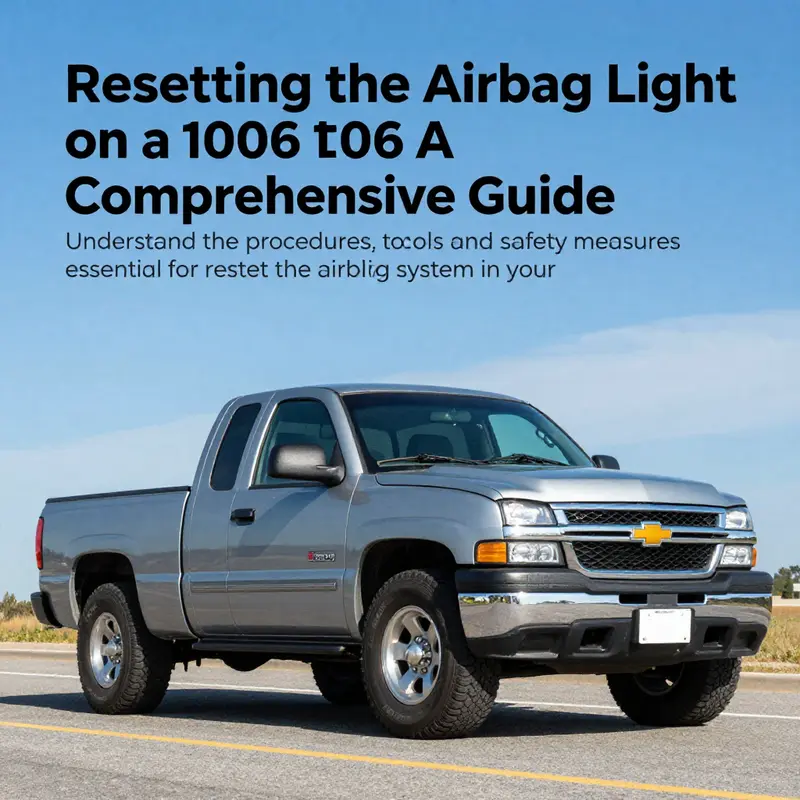 A 2006 Chevy truck parked, showcasing its preparedness for long-haul journeys.