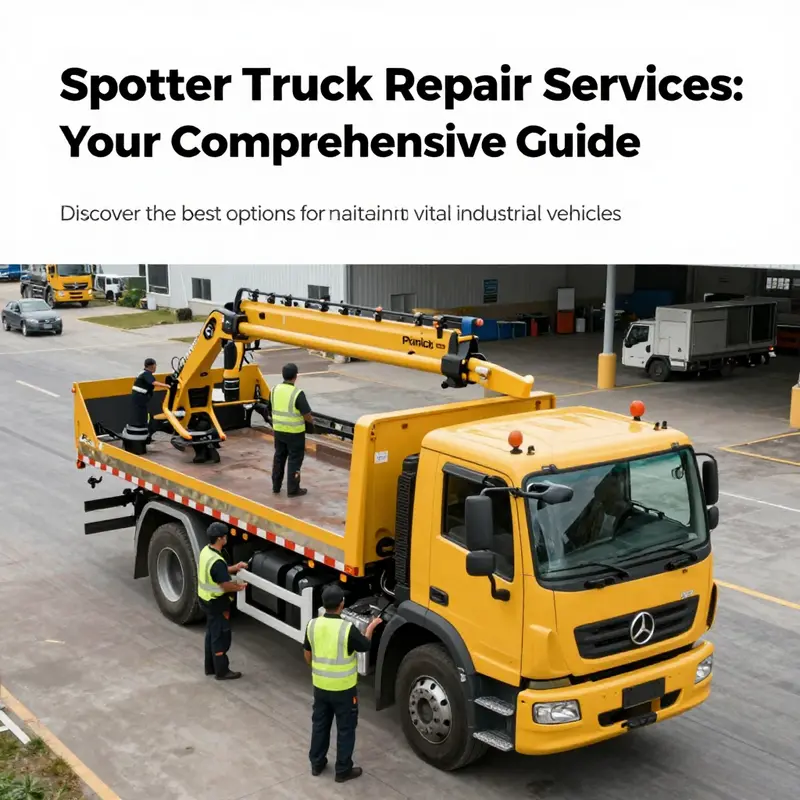 Spotter trucks assisting in logistics, emphasizing their role in industrial operations.