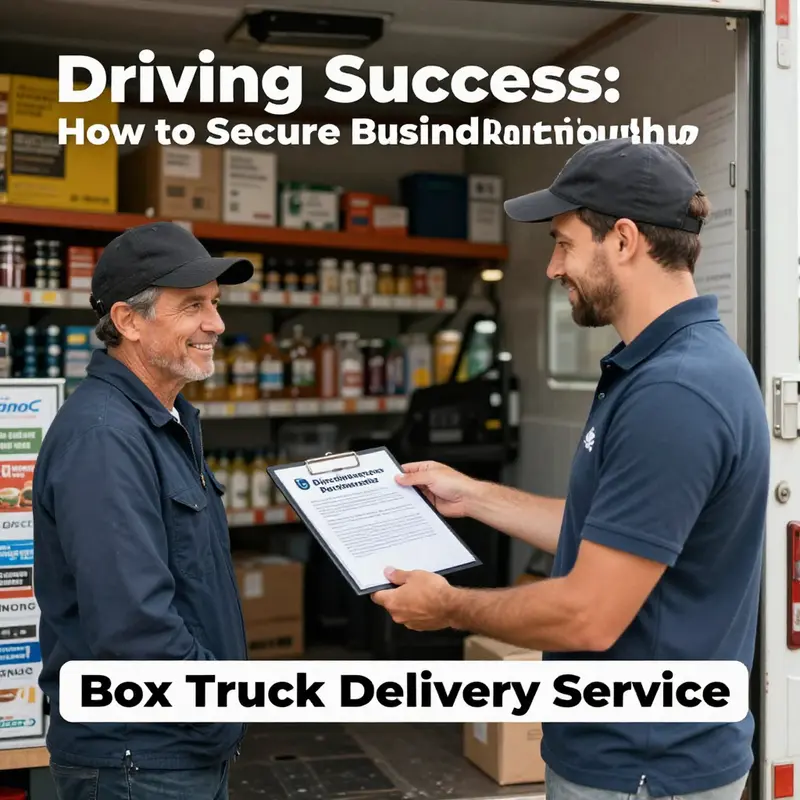 Exploring the potential of digital freight platforms for box truck delivery services.