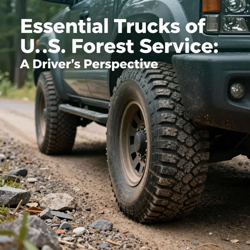 Ford F-150 4×4 Utility Truck: Backbone of Forest Service Operations.