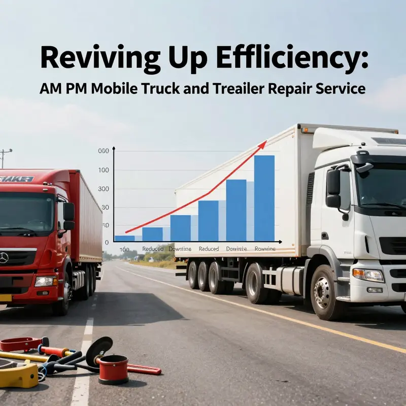 AM PM technicians offering immediate on-site assistance to keep your fleet moving.