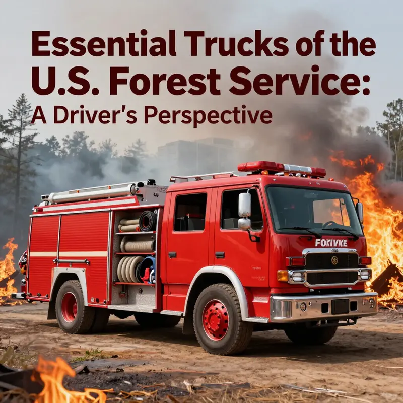 Ford F-150 4×4 Utility Truck: Backbone of Forest Service Operations.