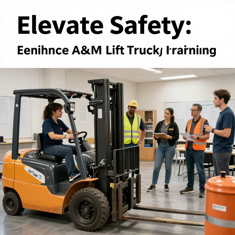 Participants engage in a training session focused on compliance and safety standards in forklift operation.