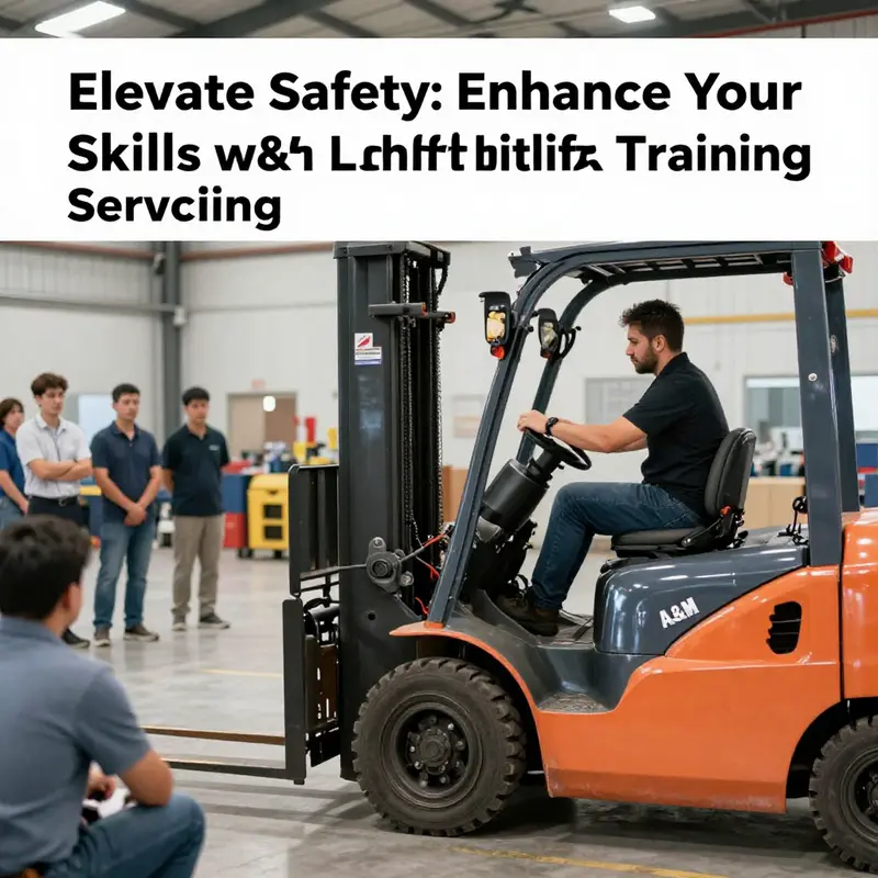Participants engage in a training session focused on compliance and safety standards in forklift operation.