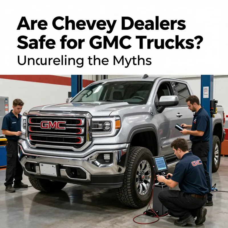 Chevy dealership where GMC trucks are not serviced.