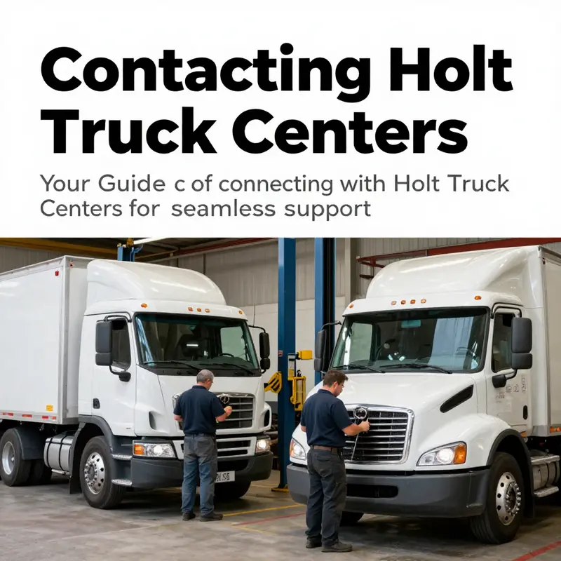 A busy truck maintenance facility demonstrating professionalism and service.