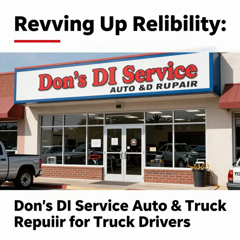An inside look at Don’s DI Service Auto & Truck Repair, where dedicated technicians provide expert maintenance for trucks.