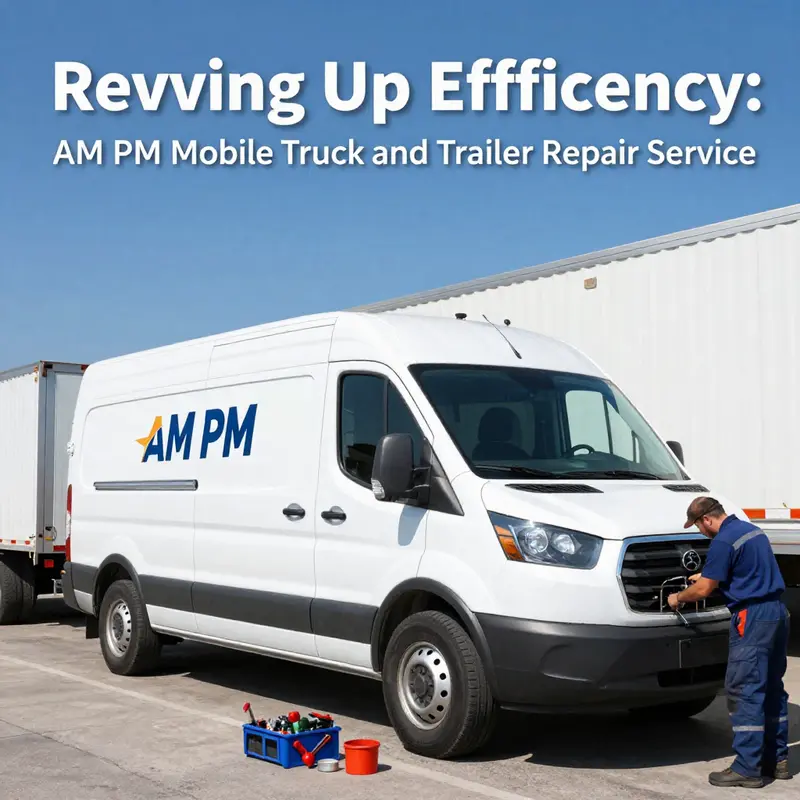 AM PM technicians offering immediate on-site assistance to keep your fleet moving.