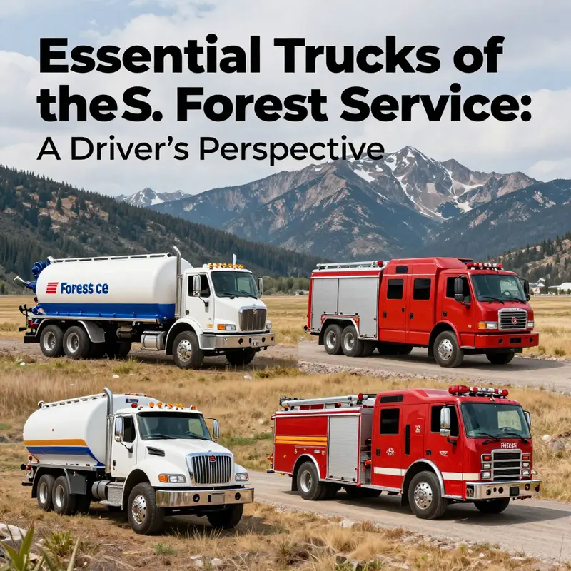 Ford F-150 4×4 Utility Truck: Backbone of Forest Service Operations.
