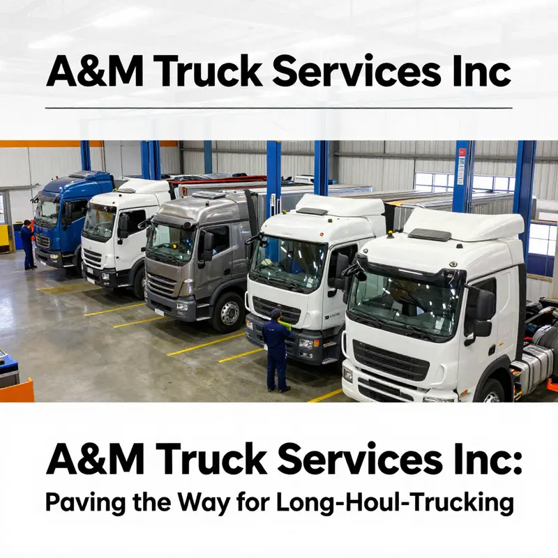 A scenic view of a long-haul truck, representing A&M Truck Services Inc’s essence.
