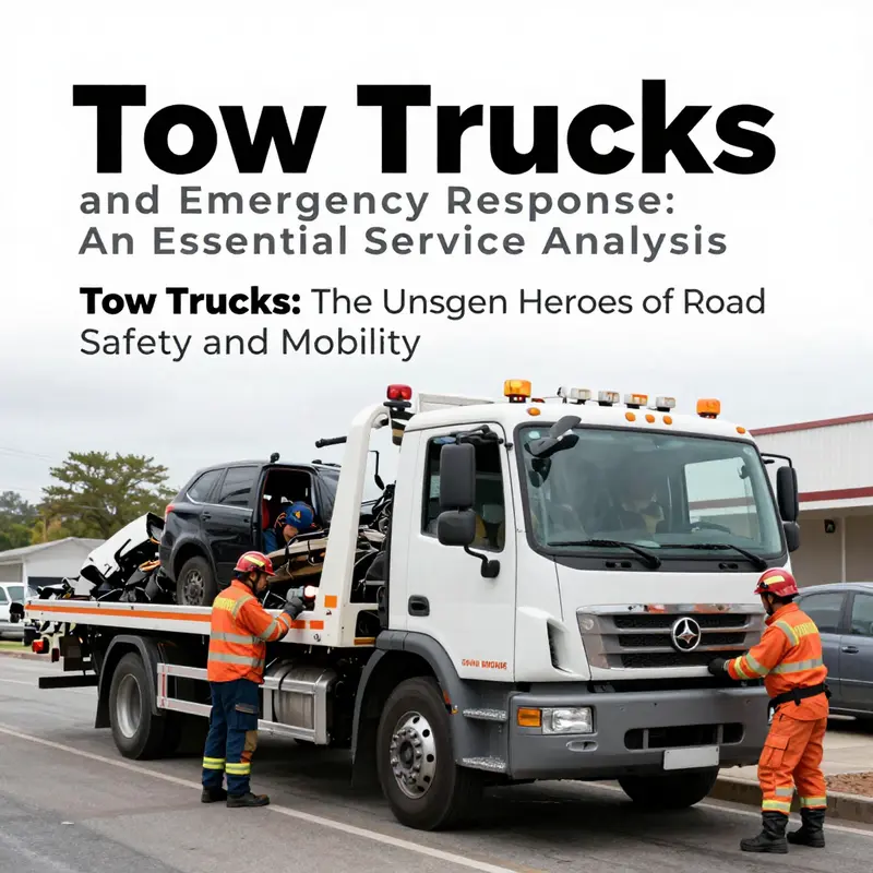 Tow trucks are crucial in maintaining road safety by swiftly removing disabled vehicles.