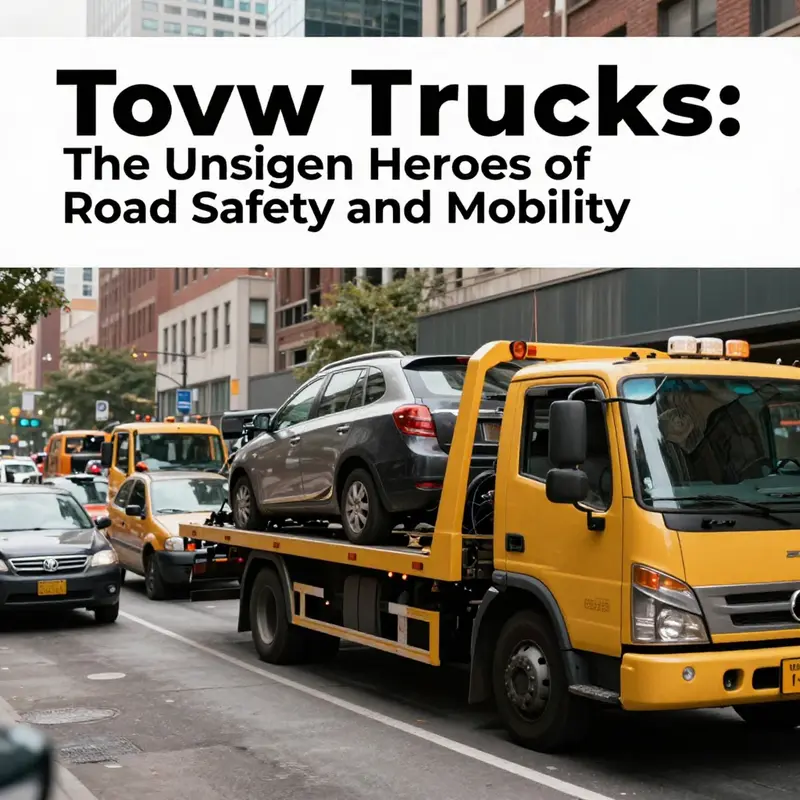 Tow trucks are crucial in maintaining road safety by swiftly removing disabled vehicles.