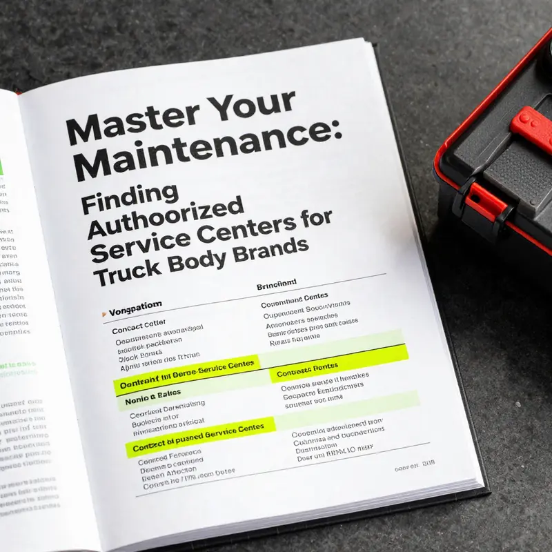 Exploring the service center locator tool on a truck brand’s official website.