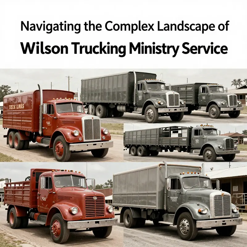 A dynamic overview of Greg Wilson Trucking and Wilson’s Truck Lines, fitting within the truck logistics narrative.