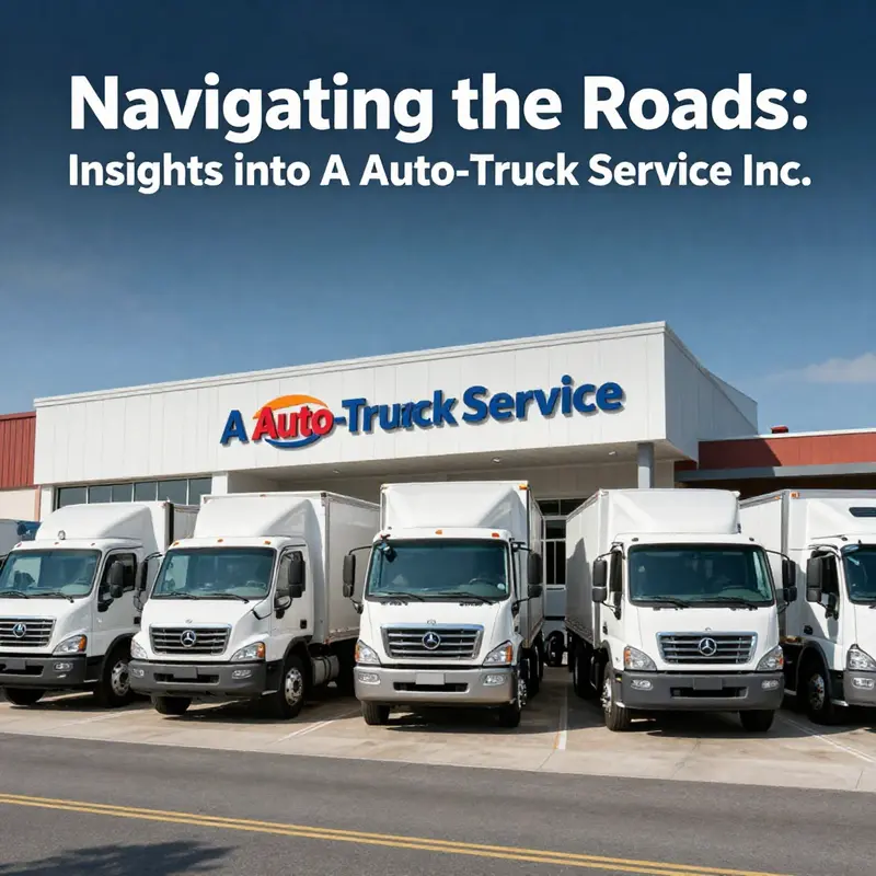 The headquarters of A Auto-Truck Service Inc, representing its strong corporate identity and commitment to service.