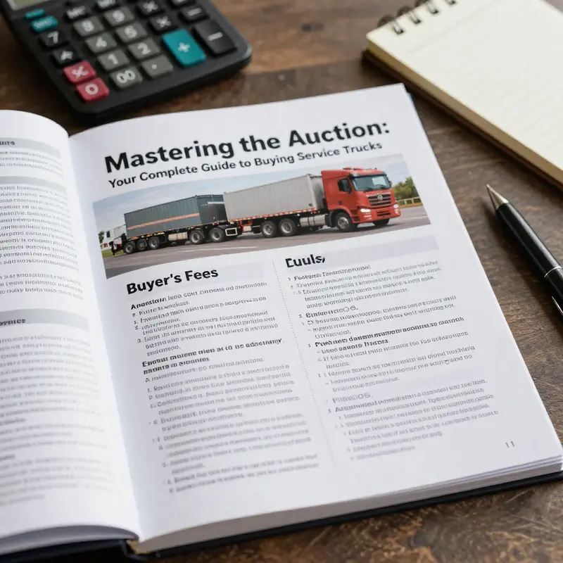 Thorough research and preparation are key steps in buying service trucks at auction.