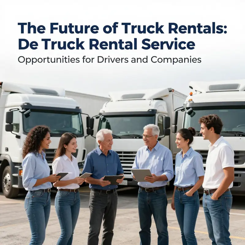Market growth projection of truck rental services from 2025 to 2034.