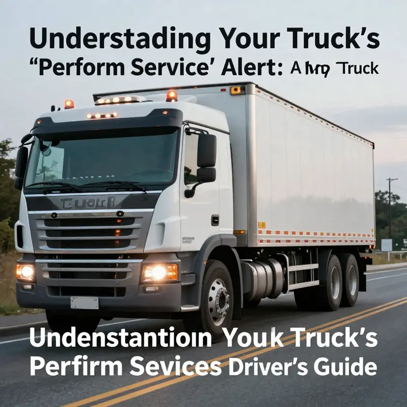 Dashboard alerts signal the need for routine maintenance.