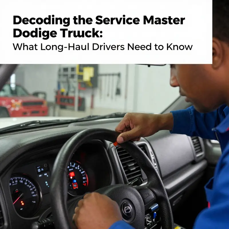 The dashboard of a Dodge truck highlighting maintenance notifications crucial for vehicle upkeep.