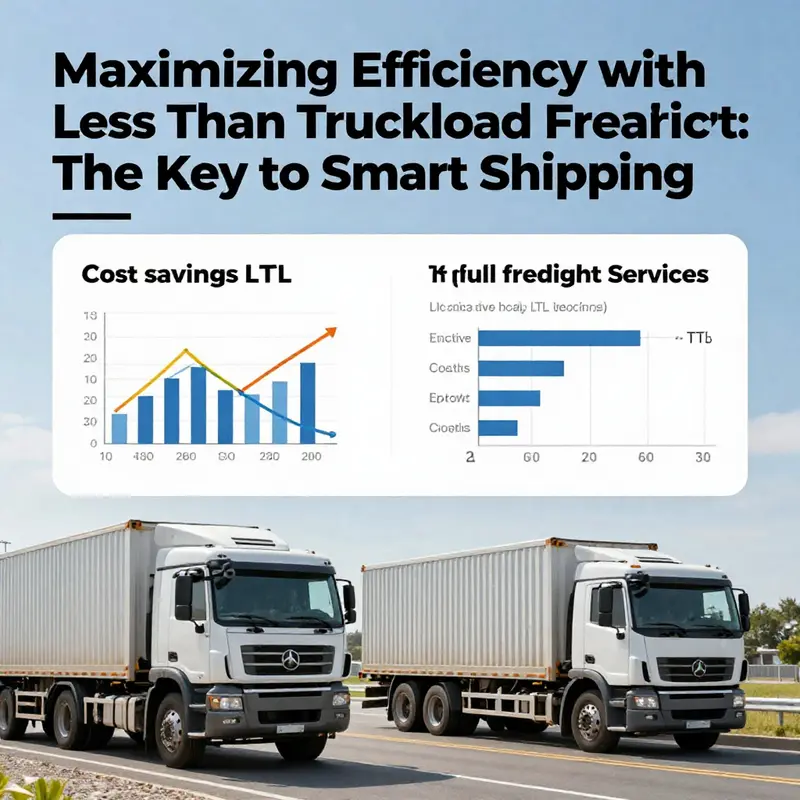 Understanding LTL services through collaborative unloading at a logistics hub.